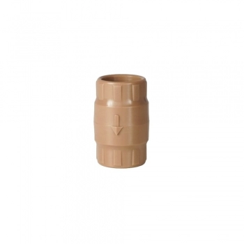 VALVULA DE RETENCAO VERTICAL 32MM SOLDAVEL MARROM