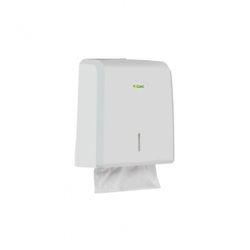 DISPENSER PAPEL TOALHA FOLHA BRANCO 1/3D GOLD