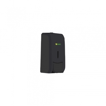 DISPENSER SABONETE LIQUIDO/ALCOOL GEL COMPLETO 800ML PRETO