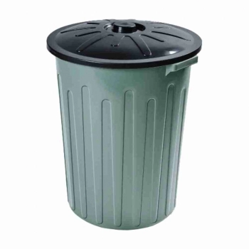 LIXEIRA PLASTICA COM TAMPO 65L