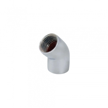 JOELHO METAL 45 1/2 X 1/2 CROMADO