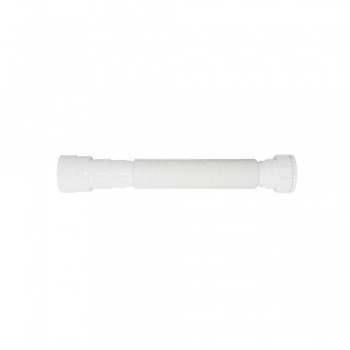 SIFAO UNIVERSAL TUBO EXTENSIVEL SANFONADO BRANCO 72CM