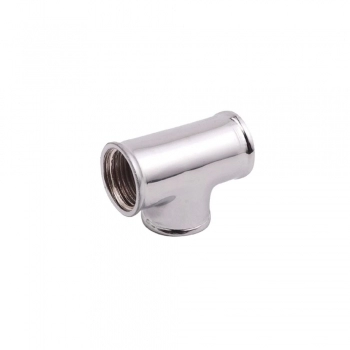 TE METAL 1/2 X 1/2 X 1/2 CROMADO