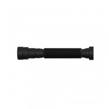 SIFAO UNIVERSAL TUBO EXTENSIVEL SANFONADO PRETO 72CM