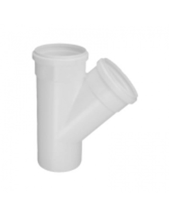 JUNCAO 45 SIMPLES ESGOTO DN 75X75MM 0628