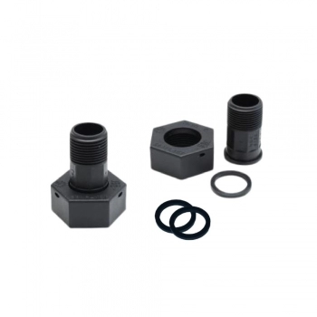 CONJUNTO CONEXAO PARA HIDROMETRO PAR 3/4 (TUBETE,PORCA,ARRUELAS)