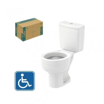 CONJUNTO KIT CAIXA ACOPLADA COMPLETO ACESSIBILIDADE