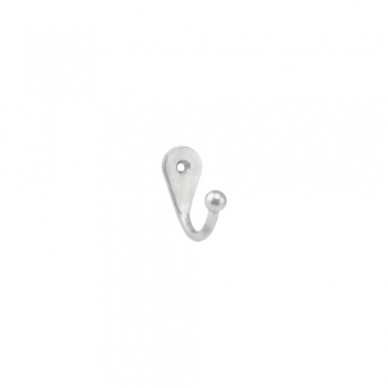 CABIDE MULTIUSO SIMPLES METAL PEQUENO BLISTER COM 1UN E PARAFUSOS