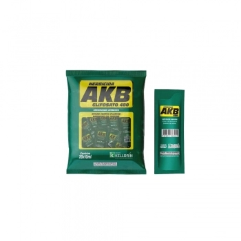 HERBICIDA GLIFOSATO MATA MATO AKB 480 20 SACHES DE 10ML