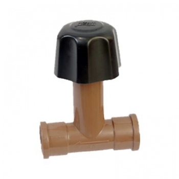 REGISTRO SOLDAVEL SEM CANOPLA 20MM MARROM 1987-1