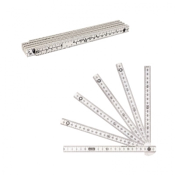 ESCALA METRICA (METRO) PROFISSIONAL POLIESTIRENO BRANCA 2,0M