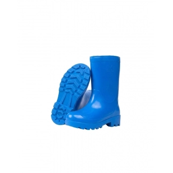 BOTA PVC INFANTIL KIDS AZUL N 32/33