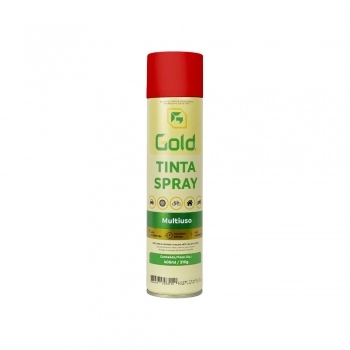 TINTA SPRAY METALICA 350ML VERMELHO