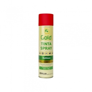 TINTA SPRAY USO GERAL 400ML VERMELHO FOSCO