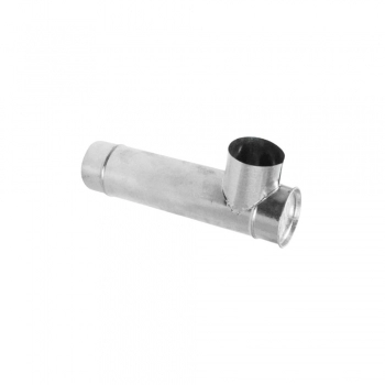 JOELHO PARA FOGAO GALVANIZADO 115MM