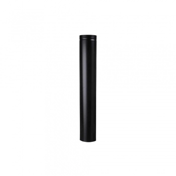 CANO PARA LAREIRA PRETO 180MM 1,0M