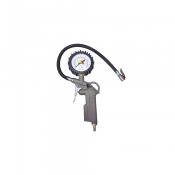 PISTOLA DE AR 2 EM 1 COM BICO CALIBRADOR MANOMETRO E BICO PARA LIMPEZA 150LB