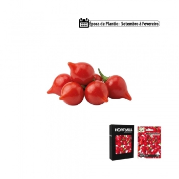 SEMENTE LINHA HORTA PIMENTA BIQUINHO 300MG CAIXA COM 20 ENVELOPES