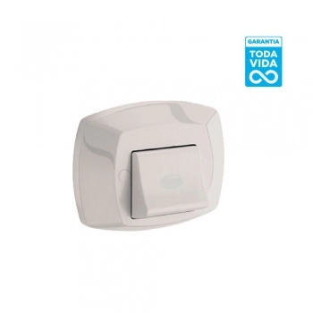ACABAMENTO PARA VALVULA DE DESCARGA DOCOL ORIGINAL BRANCO GELO POLAR