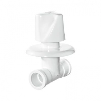 REGISTRO PRESSAO PLUS/FACILITA CANOPLA 20MM BRANCO 2865