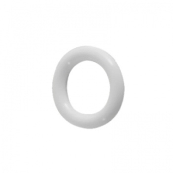 ARGOLA PARA VARAO DE CORTINA BRANCA