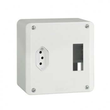 CAIXA PARA AR CONDICIONADO SOBREPOR C/ TOM. 20A S/ DISJ. 70017