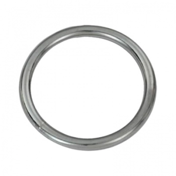 ARGOLA SOLDADA METAL 38X4.40MM PCTE COM 10UN 1550