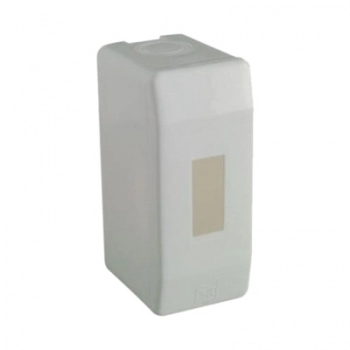QUADRO DISTRIBUICAO CD SOBREPOR PVC BRANCO 1/3 DISJUNTORES