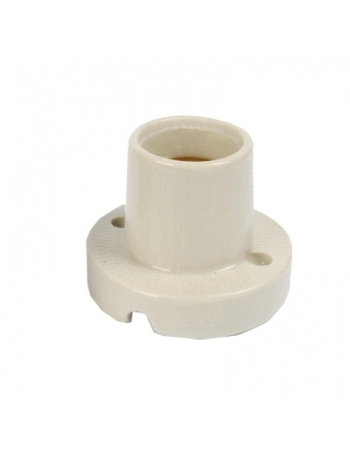 SUPORTE SOQUETE PARA LAMPADA FIXO PORCELANA E27 8617