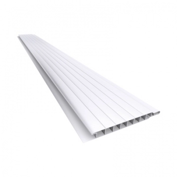 REVESTIMENTO FORRO PVC FRIZADO 10CMX8MM BARRA COM 6,0M BRANCO