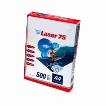 PAPEL A4 BRANCO 75G PACOTE COM 500UN