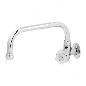 TORNEIRA INOX GIRATORIA PAREDE BAIXA 1/4 V 2158BQ/1168 C50