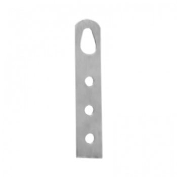 SUPORTE CANTONEIRA PARA ARMARIO RETA ZINC EMB. COM 100UN 112