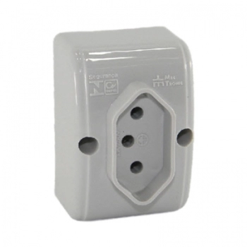 TOMADA EXTERNA RETANGULAR 20A 2P+T 39121