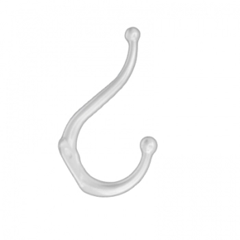 CABIDE PLASTICO DUPLO GRANDE BRANCO