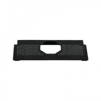 SUPORTE PARA LAJE 25X11CM PRETO