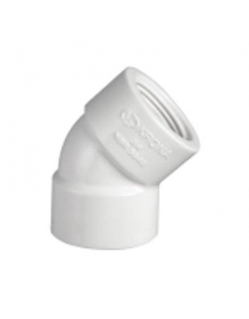 JOELHO 45 ROSCAVEL 3/4 BRANCO 0251