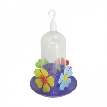 BEBEDOURO PLASTICO BEIJA FLOR COM BANDEJA