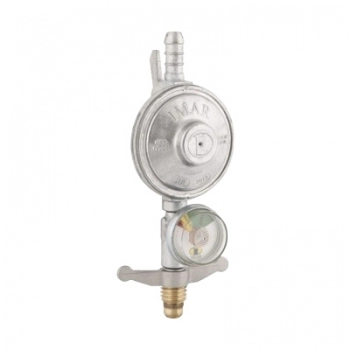 REGULADOR GAS SEM MANGUEIRA COM MANOMETRO 1,0KG/H 728-6
