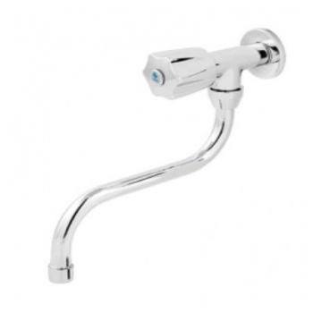 TORNEIRA INOX GIRATORIA PAREDE SUL 1/4 V 2160Q C50