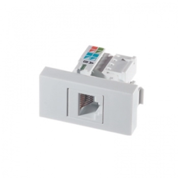 MODULO MECTRONIC TOMADA REDE RJ 45 CAT6 41005