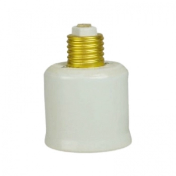 ADAPTADOR PORCELANA PARA LAMPADA E27 PARA E40