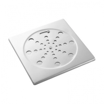 GRELHA INOX QUADRADA 150MM PARA CAIXA SIFONADA E RALO