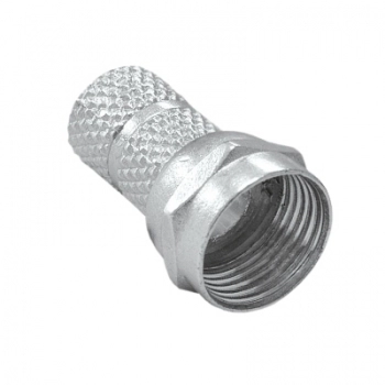 CONECTOR PARA CABO COAXIAL RG 6 COM ROSCA 211120