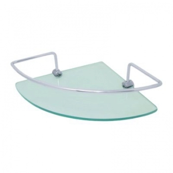 PORTA SHAMPO DE CANTO VIDRO PSCS