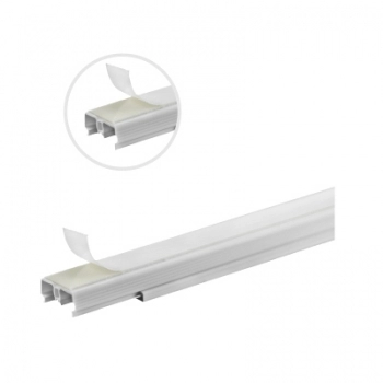 CANALETA PVC COM FITA 20X10X2,0M BRANCA COM DIVISORIA
