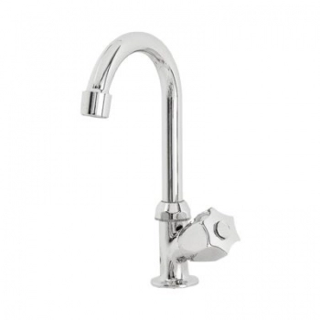 TORNEIRA INOX LAVATORIO GIRATORIA ALTA BALCAO 2194/1195 C50
