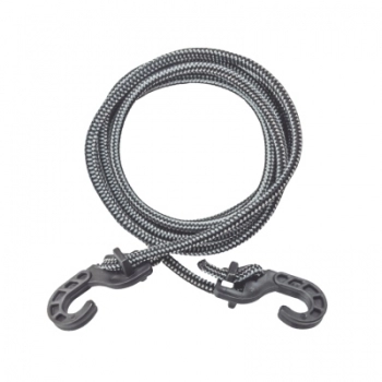 EXTENSOR ELASTICO MULTIUSO DE BAGAGEM ENGATE PLASTICO COM 10UN 1,50M