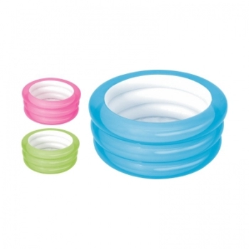 PISCINA BANHEIRA INFLAVEL INFANTIL 80L SORTIDAS 1781