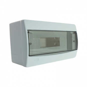 QUADRO DISTRIBUICAO CD SOBREPOR PVC FUME 1218 DISJUNTORES